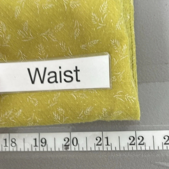 United By Blue Dress Women's X Large Yellow Floral Button Down Shirt Midi - Picture 13 of 16